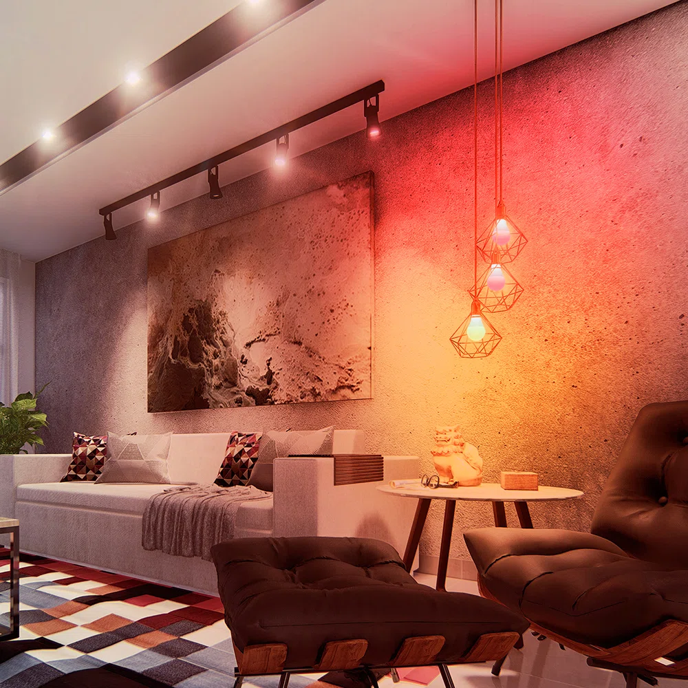 Modern Workspace and Smart Lighting